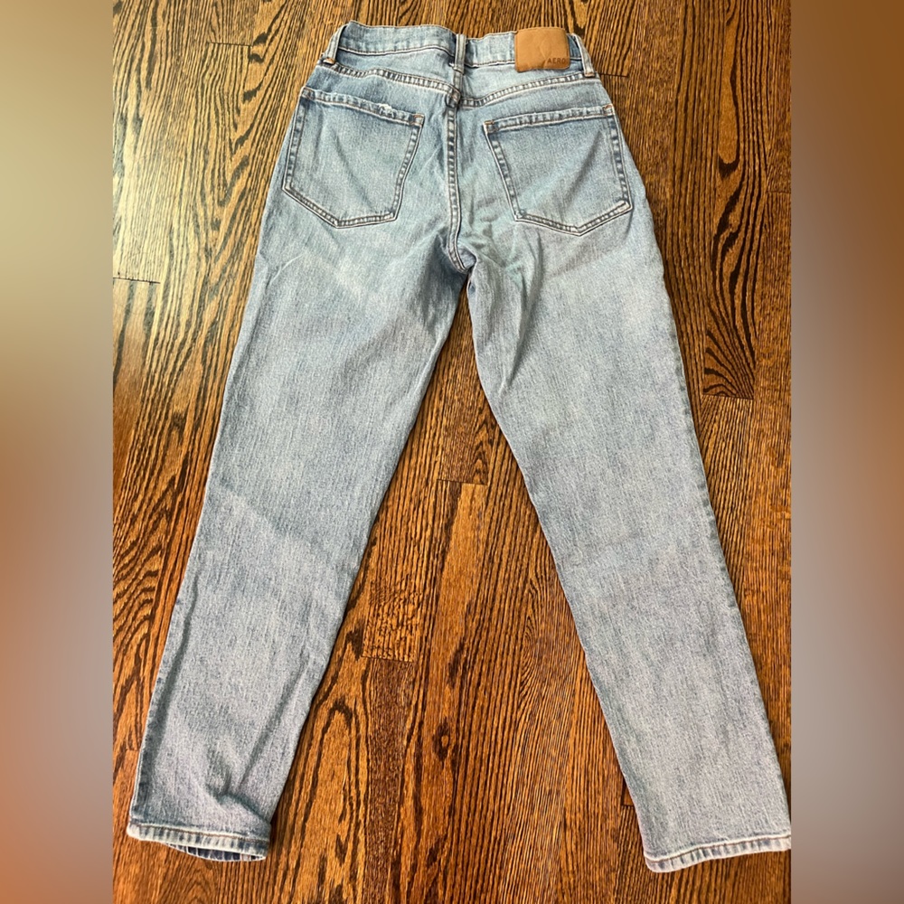 Aeropostale high waisted mom jeans size 0